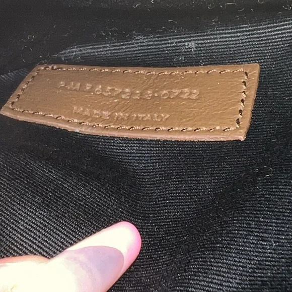 YSL Yves Saint Laurent Le 5 A 7 Sherpa Suede Hobo Shoulder Bag Handbag Purse - Picture 8 of 9